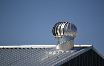 Roofing works