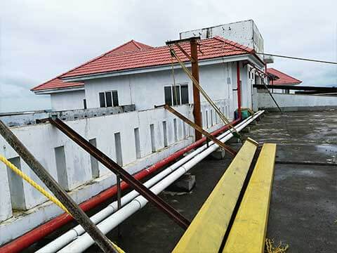 Auditorium Rooﬁng Shed Works