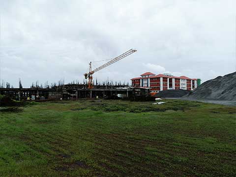Truss roof works etc